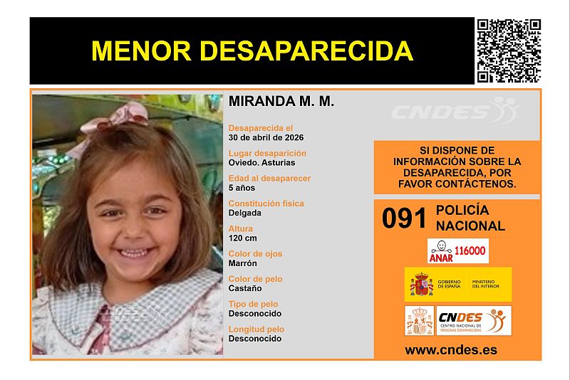 Buscan a una niña de cinco años sustraída por sus padres biológicos en un punto de encuentro de Oviedo