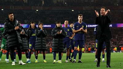 Saka despierta al Atl�tico del sue�o de la Champions