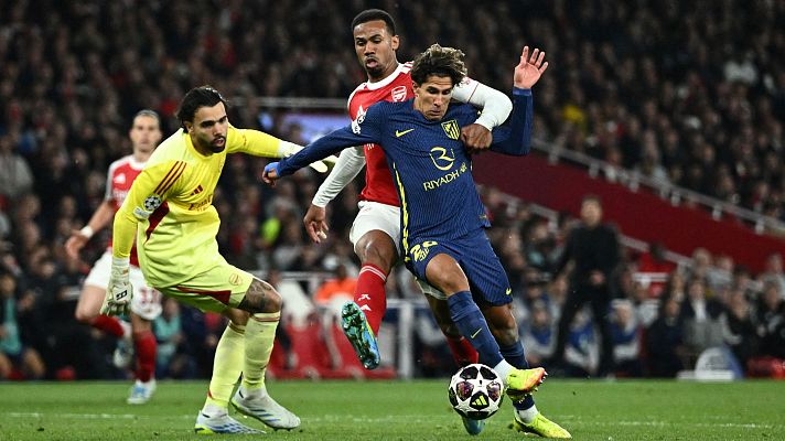 Saka despierta al Atl�tico del sue�o de la Champions