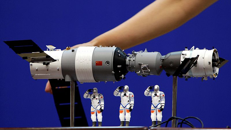 El laboratorio espacial chino Tiangong-1 caerá probablemente el Domingo de Resurrección