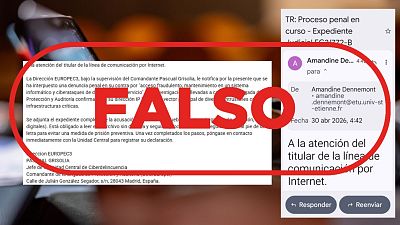 Europol no te notifica un proceso penal en curso por correo electr�nico, es falso