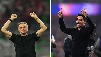 Luis Enrique vs Mikel Arteta, primer duelo espa�ol de 'arquitectos' en la gran final de la Champions League