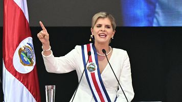 Laura Fern�ndez, nueva presidenta de Costa Rica