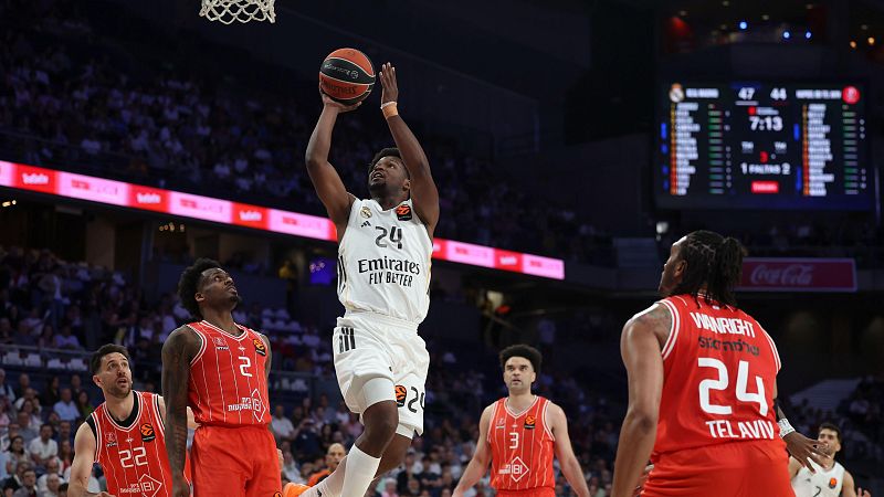 El Real Madrid doblega al Hapoel Tel Aviv y saca billete a la 'Final Four' dos años después