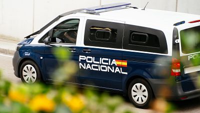 Furgoneta de la Polic�a Nacional
