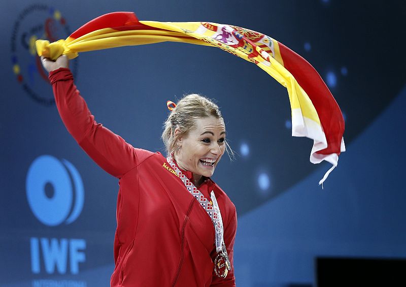 Lydia Valentín, campeona de Europa por cuarta vez