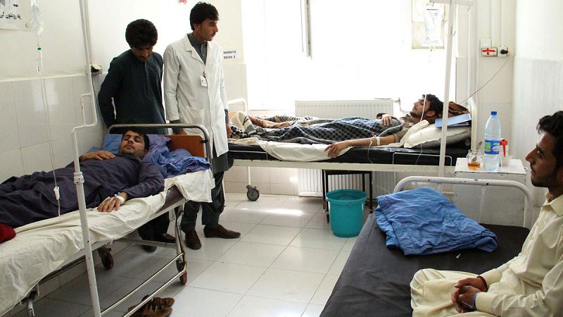 Una treintena de jóvenes, en huelga de hambre en Afganistán para pedir el fin de la guerra