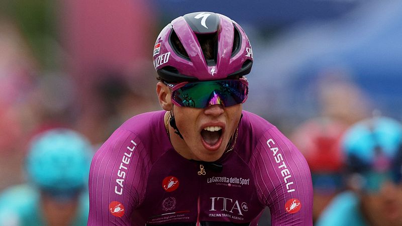 Paul Magnier gana su segunda etapa del Giro, y el uruguayo Thomas Silva sigue líder