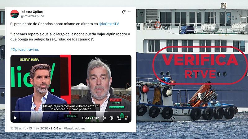 Hantavirus: no hay ratas en el Hondius y es "muy improbable" que pudieran llegar a la costa y contagiar a los canarios