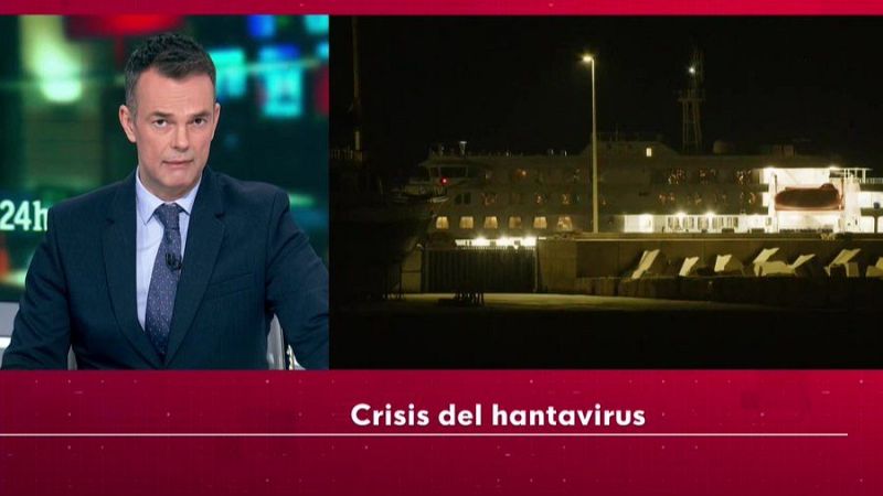 El despliegue de RTVE por la llegada del Hondius a España alcanza un 20% de cuota y La 1 lidera el domingo (10,7%)
