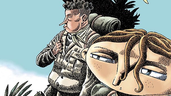 Detalle de la portada de 'La ilusi�n de Overlain'