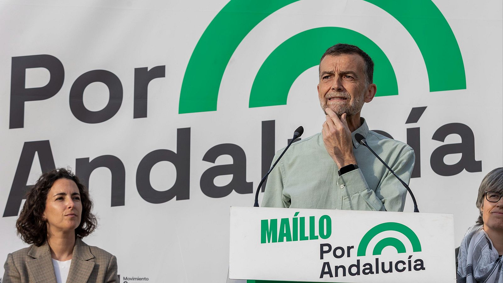 Maíllo (Por Andalucía) apuesta por "un Gobierno que proteja" - La hora de La 1 | Ver