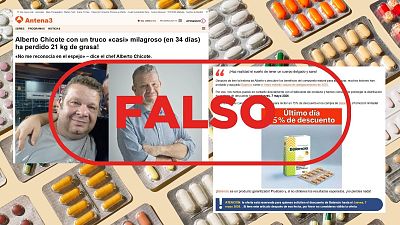 Alberto Chicote no promociona estas c�psulas quemagrasas, es una web fraudulenta