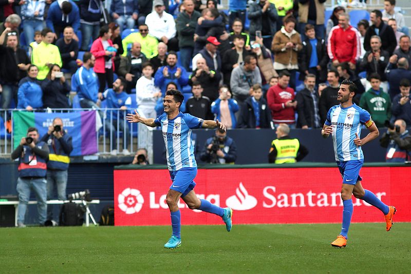 El Málaga suma su cuarta victoria del curso a costa del Villarreal
