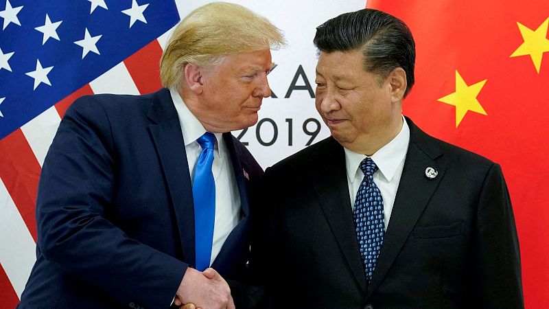 Trump y Xi se re�nen en Pek�n en busca de una relaci�n m�s previsible