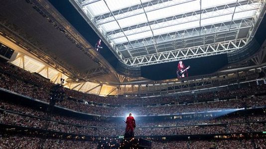 Concierto de Taylor Swift en el concierto que celebr� en el Bernab�u.