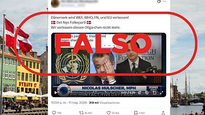 Dinamarca no ha anunciado su salida de la OMS, la ONU, la Uni�n Europea y el Foro Econ�mico Mundial, es falso