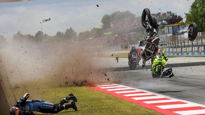 Gran Premio de Catalunya de MotoGP 2026: dura ca�da de �lex M�rquez