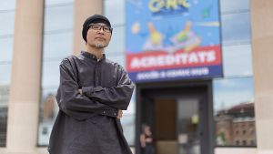 Shitaro Kago en el 44 Comic Barcelona (EFE/Marta P�rez)