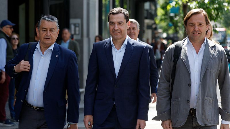 Moreno ve "contundente" el resultado para gobernar en solitario y avisa a Vox: "No tiene sentido buscar un sillón"