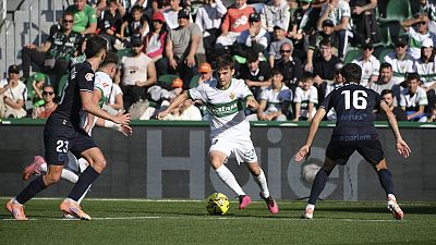 Hora y d�nde ver hoy en TV gratis el partido de Liga entre el Girona y el Elche