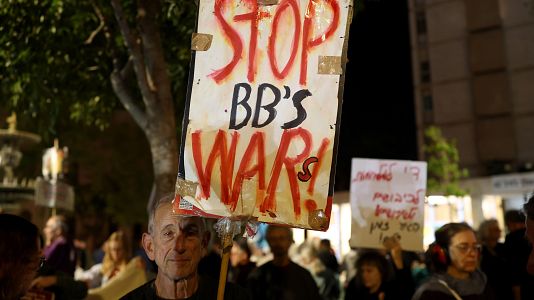 Activistas israel�es protestan por el fin de los conflictos