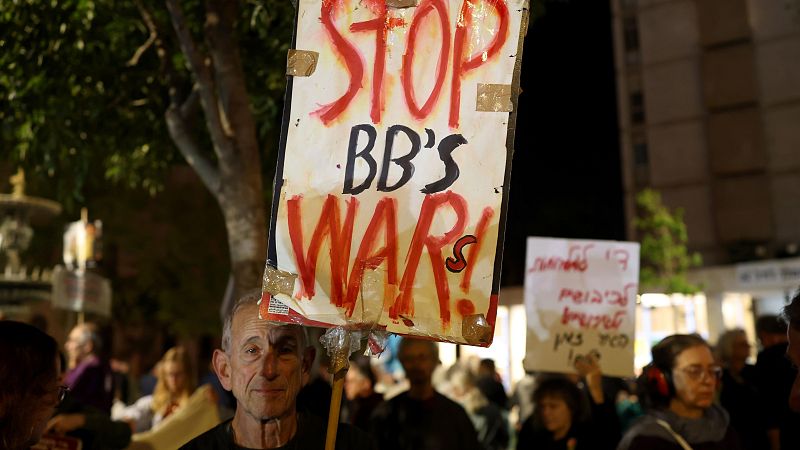 Activistas israel�es protestan por el fin de los conflictos