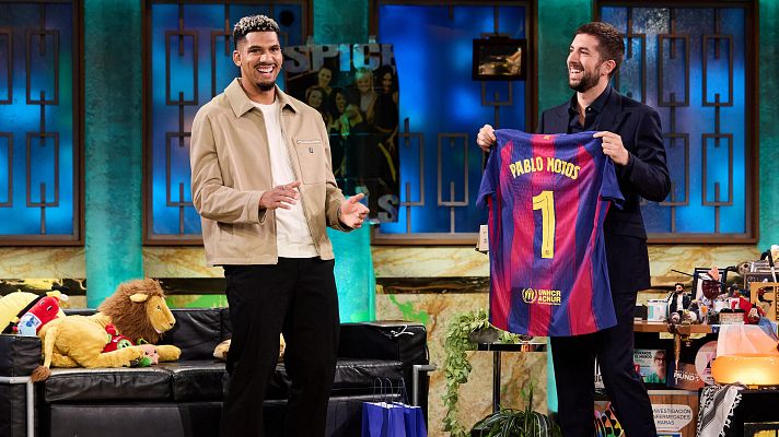 Ronald Ara�jo y David Broncano en La Revuelta 18/5/26
