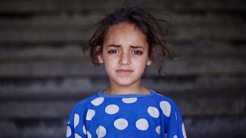 Los rostros de los supervivientes de Gaza nos miran en el Thyssen-Bornemisza