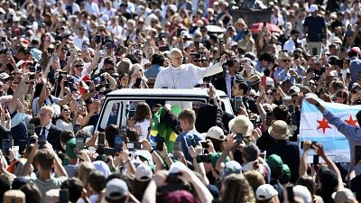 El Papa Le�n XIV, en una imagen  en la Ciudad del Vaticano