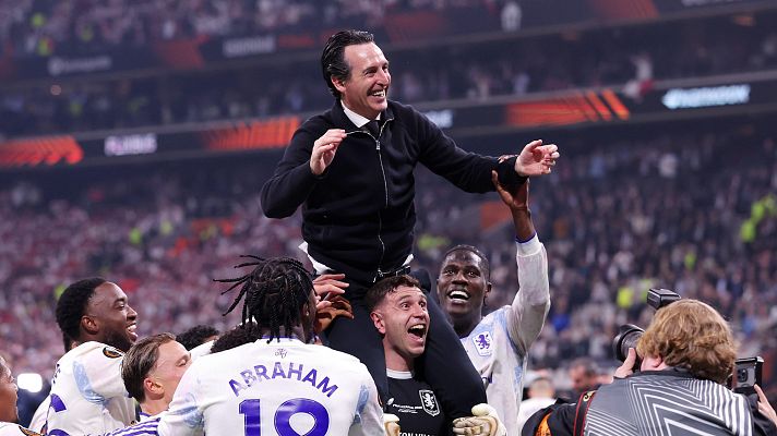 Unai Emery levanta su quinta Europa League y devuelve la gloria europea al Aston Villa