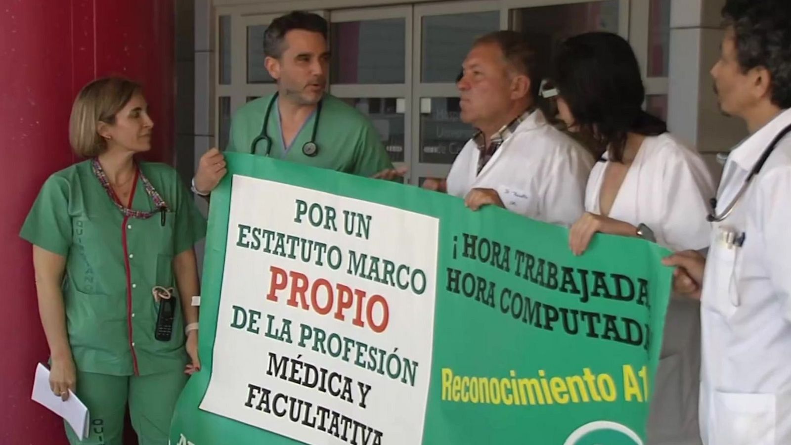 Huelga médicos