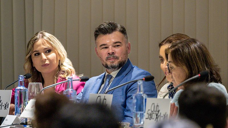 Rufián se abre a liderar una confluencia de izquierdas en España: "Si puedo ayudar siendo el cabeza de lista, pa'lante"