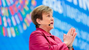 Kristalina Georgieva, presidenta del Fondo Monetario Internacional