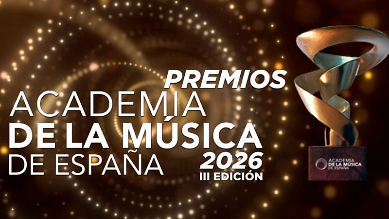 RTVE ofrecerá la gala de los III Premios de la Academia de la Música