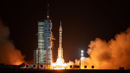 La misi�n china Shenzhou-23 despega rumbo a la estaci�n espacial Tiangong
