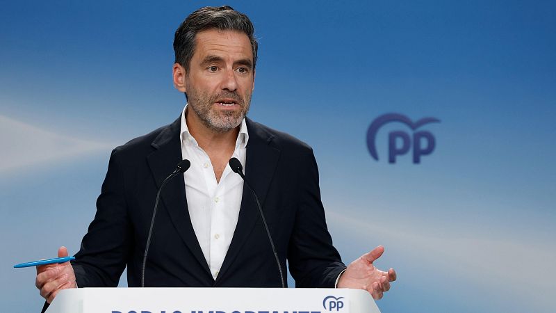El PP traslada la responsabilidad de la moción de censura al PNV y los socios de Sánchez: "Nosotros estaremos a la altura"