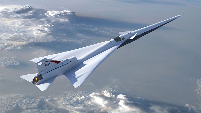 La NASA avanza en la construcción de su avión de pasajeros supersónico silencioso