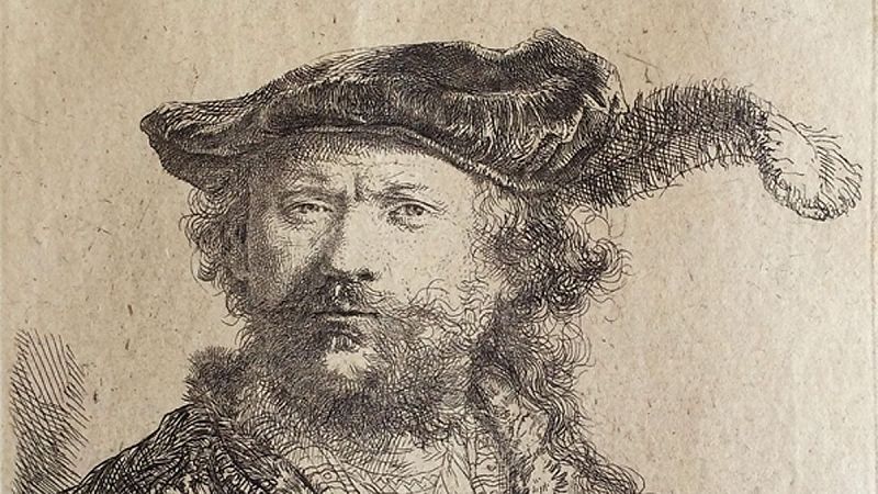 El espíritu libre de Rembrandt en 36 grabados inéditos