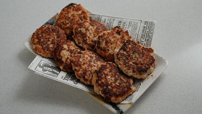 Recetas f�ciles y r�pidas para ni�os: Hamburguesa de salm�n
