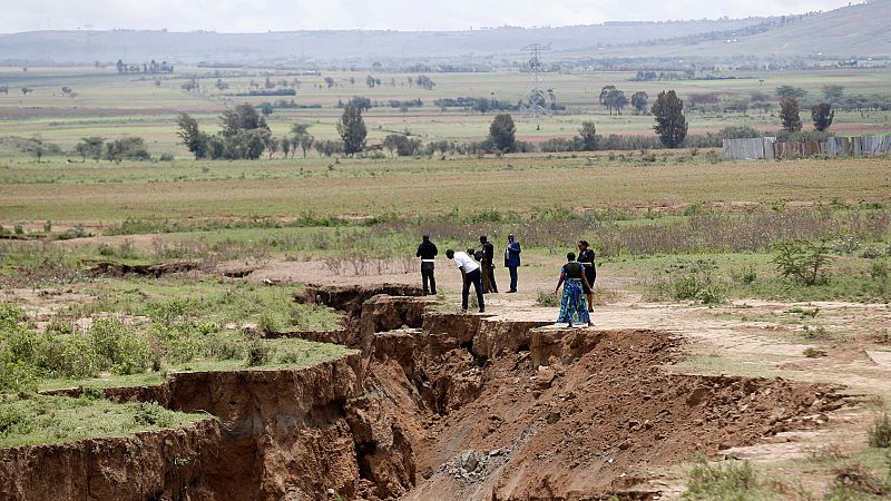 Aparece una enorme grieta en Kenia que podría dividir África en dos