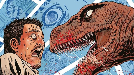 Detalle de una portada de 'Sucesos cr�ticos variados' (Astiberri)