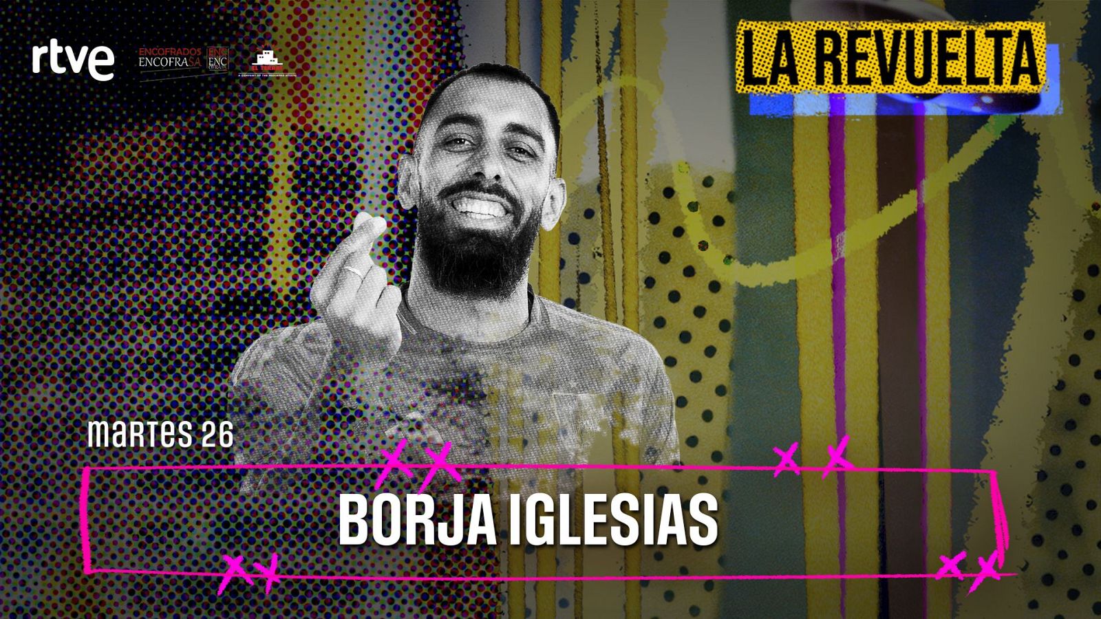 Borja Iglesias, invitado de hoy 26 de mayo en La Revuelta