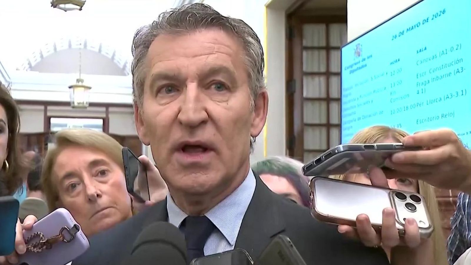 Feijóo ve "de extrema gravedad" la entrada de la UCO en el PSOE - Informativo 24h | Ver