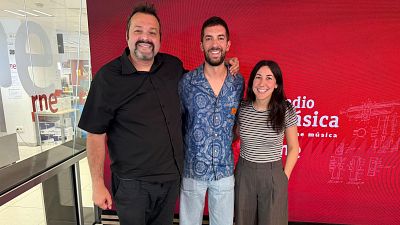 David Broncano visita 'Sinfonía de la mañana' en Radio Clásica (RNE)