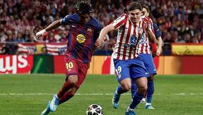 Bar�a y Arsenal, interesados en Juli�n �lvarez, del Atl�tico