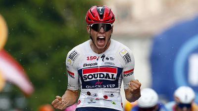 Magnier gana la etapa 18 del Giro en una tarde en la que Eul�lio lo intent�, Vingegaard vigil� y Narv�ez busc� sorprender