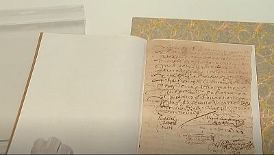La subasta de una carta firmada por Cervantes en Sevilla en 1593 queda desierta
