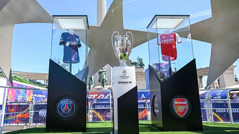 Hora y dónde ver en TV gratis la final de la Champions entre el PSG y el Arsenal