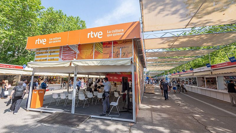 RTVE se suma a la 85ª edición de la Feria del Libro de Madrid con una amplia cobertura